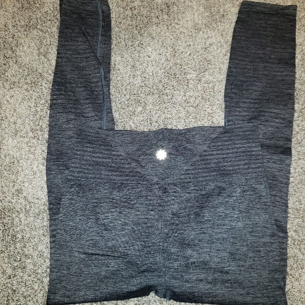 Dark Grey Athleta Compression Leggings